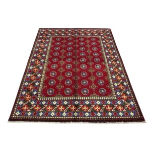 200 x 150 cm Red Afghan