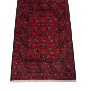 Size 120 x 80 cm Red Afghan Carpet