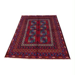 200 x 150 cm Red afghan