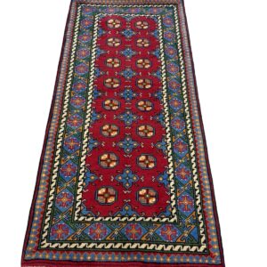 Size 200 x 80 cm Red Afghan