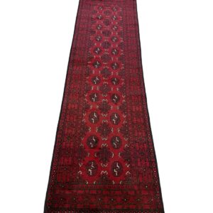 Size 300 x 80 cm Red Afghan